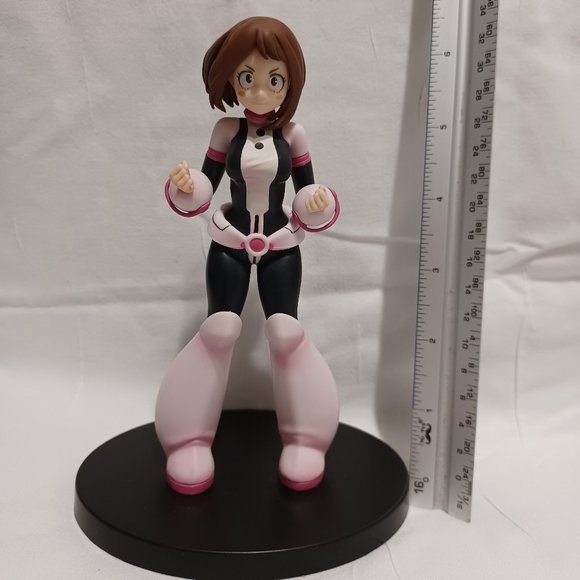 Ochaco Uraraka Uravity Action Statue ~7" w/Stand & Original Box My Hero Academia - Picture 5 of 10